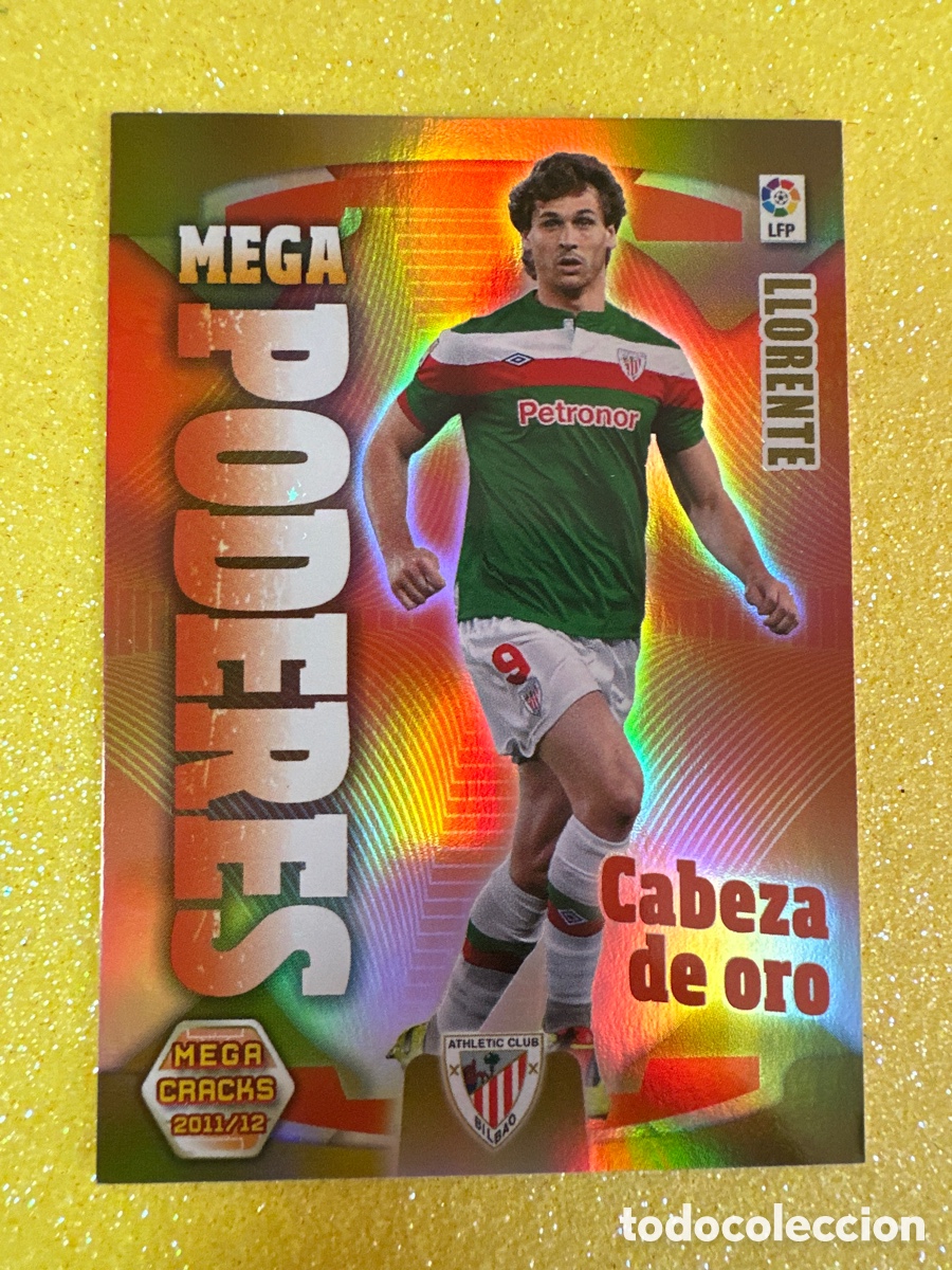 Cromos de F&uacute;tbol: 388 LLORENTE MEGAPODERES MEGACRACKS 2011-2012 11 12 PANINI TRADING CARD