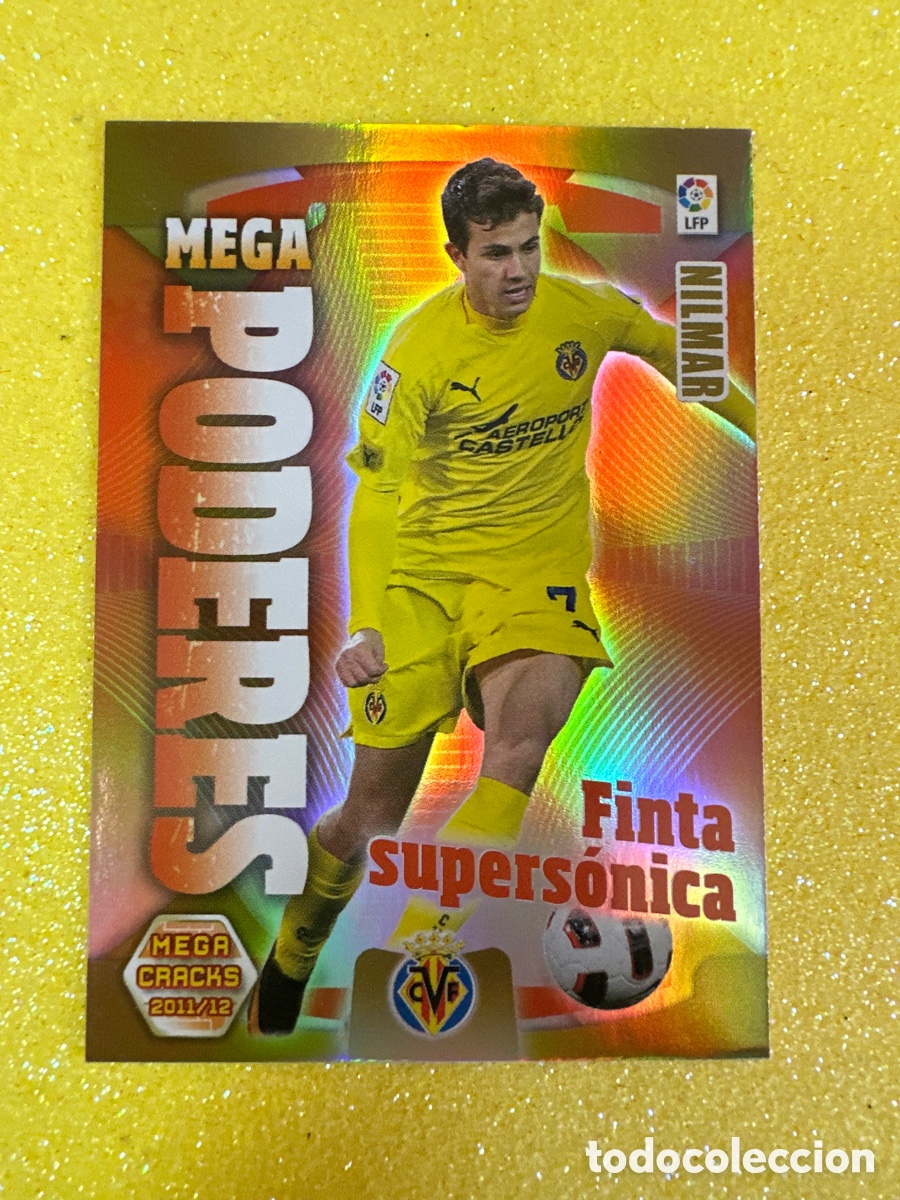 Cromos de F&uacute;tbol: 393 NILMAR MEGAPODERES MEGACRACKS 2011-2012 11 12 PANINI TRADING CARD