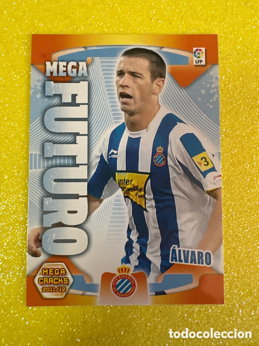 Cromos de F&uacute;tbol: 406 &Aacute;LVARO MEGAFUTURO MEGACRACKS 2011-2012 11 12 PANINI TRADING CARD