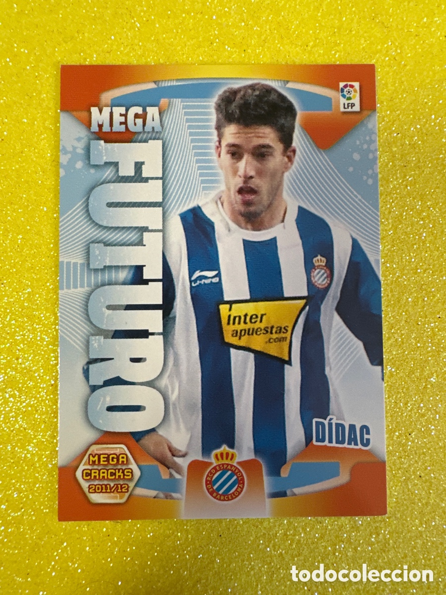 Cromos de F&uacute;tbol: 412 D&Iacute;DAC MEGAFUTURO MEGACRACKS 2011-2012 11 12 PANINI TRADING CARD