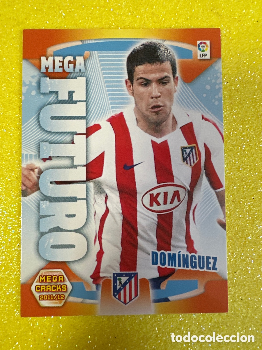 Cromos de F&uacute;tbol: 413 DOM&Iacute;NGUEZ MEGAFUTURO MEGACRACKS 2011-2012 11 12 PANINI TRADING CARD
