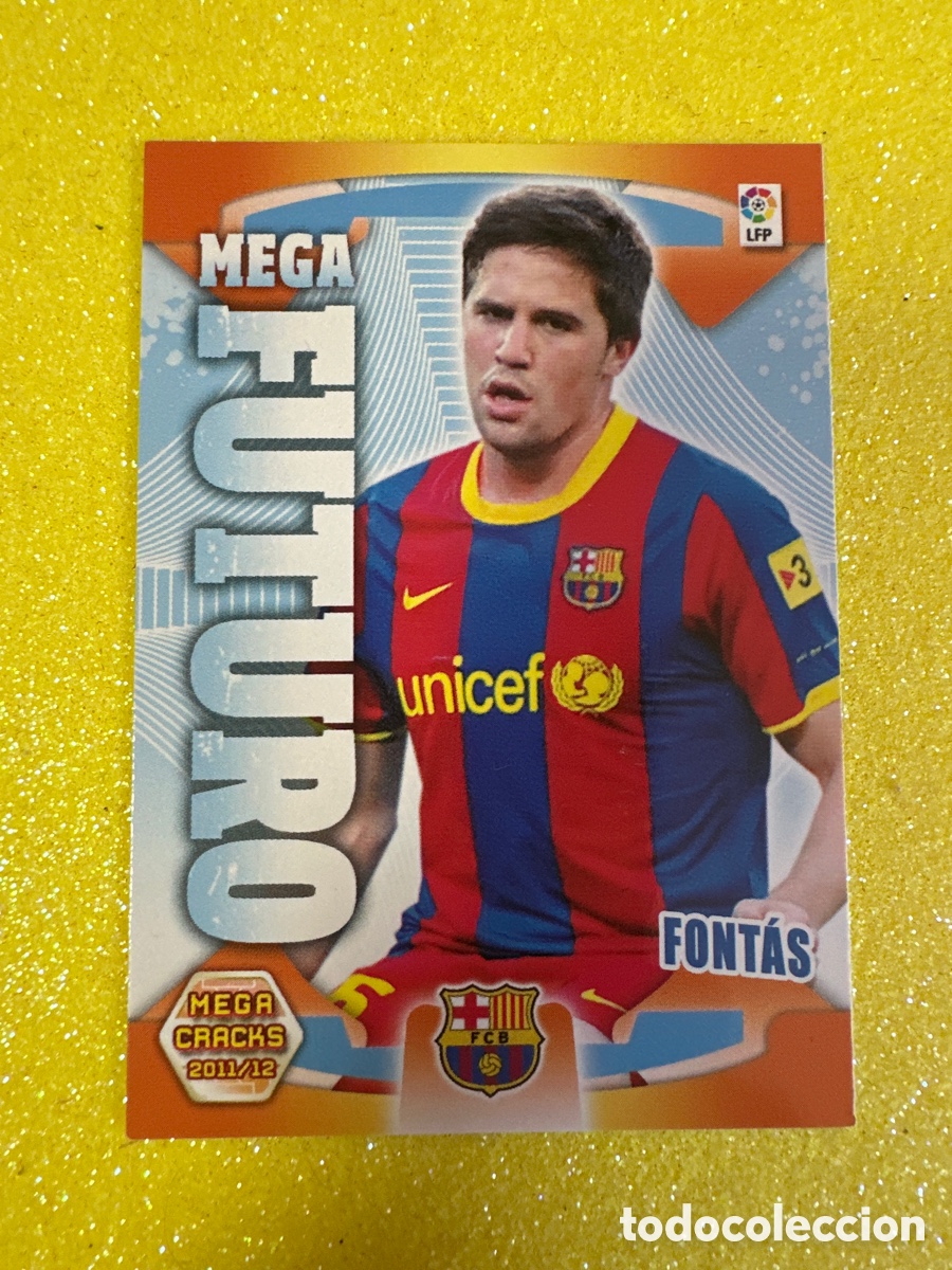 Cartes &agrave; collectionner de Football: 414 FONT&Aacute;S MEGAFUTURO MEGACRACKS 2011-2012 11 12 PANINI TRADING CARD