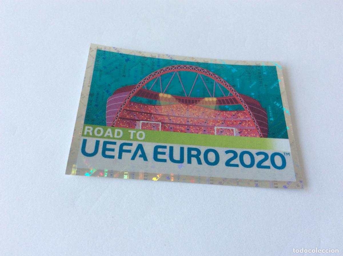 Cromos de F&uacute;tbol: 1 Logo Road to UEFA Euro 2020 Panini