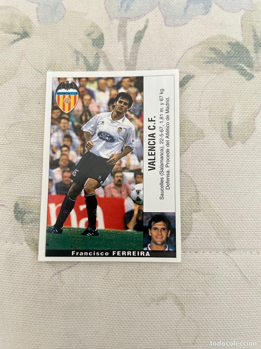 Cartes &agrave; collectionner de Football: FERREIRA VALENCIA LIGA 95 96 PANINI NUEVO