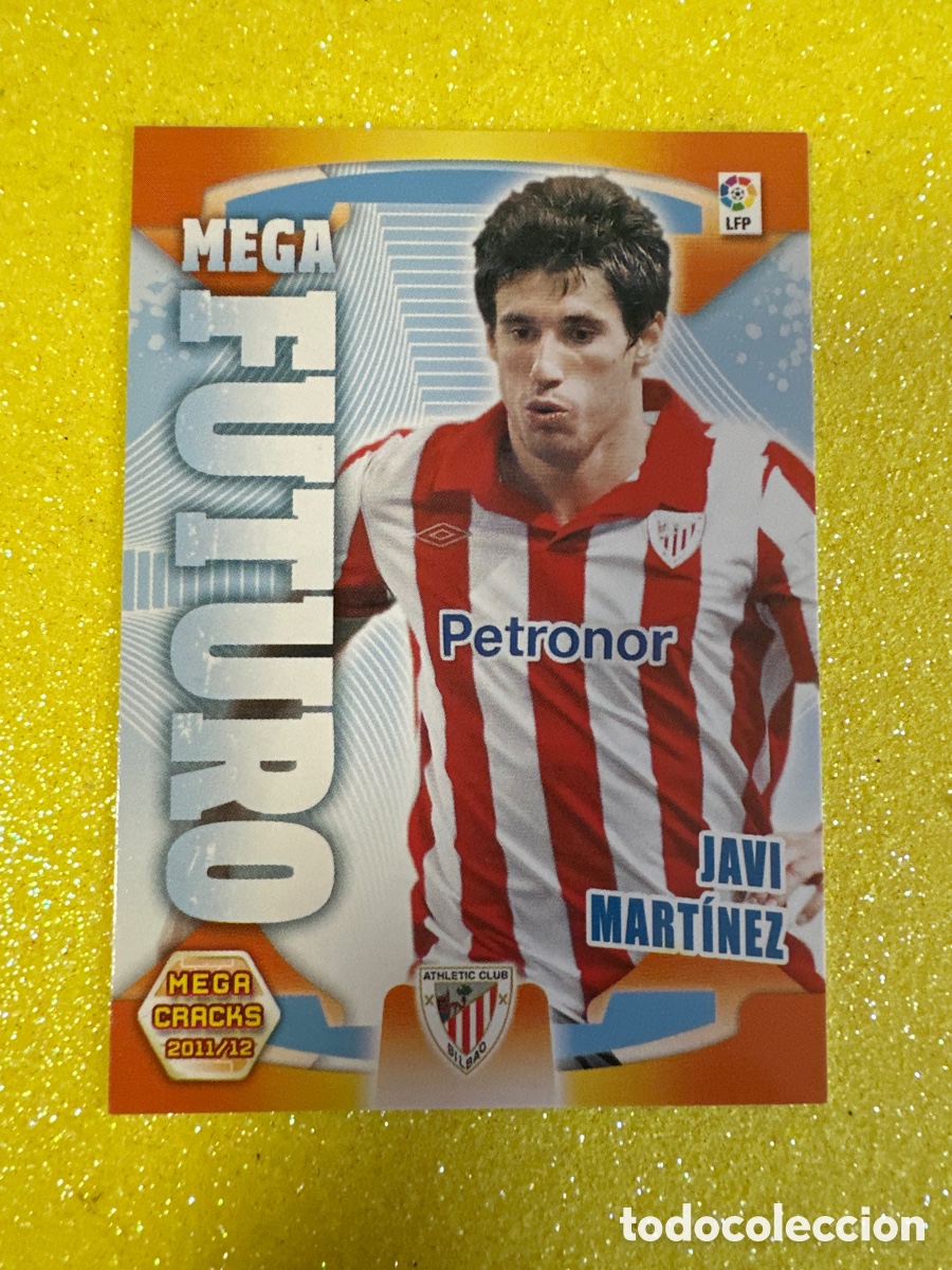 Cartes &agrave; collectionner de Football: 417 JAVI MART&Iacute;NEZ MEGAFUTURO MEGACRACKS 2011-2012 11 12 PANINI TRADING CARD
