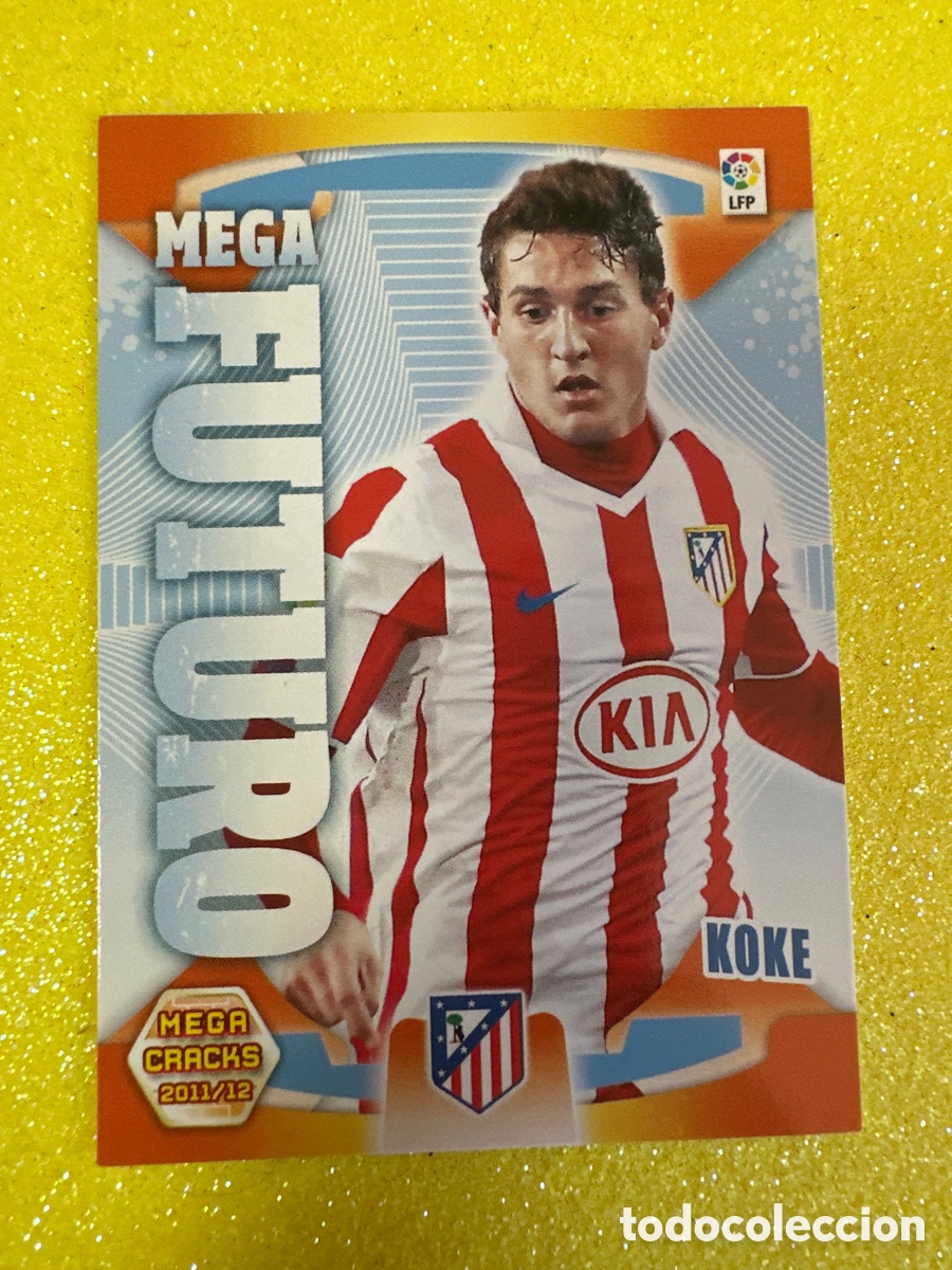 Cartes &agrave; collectionner de Football: 419 KOKE MEGAFUTURO MEGACRACKS 2011-2012 11 12 PANINI TRADING CARD