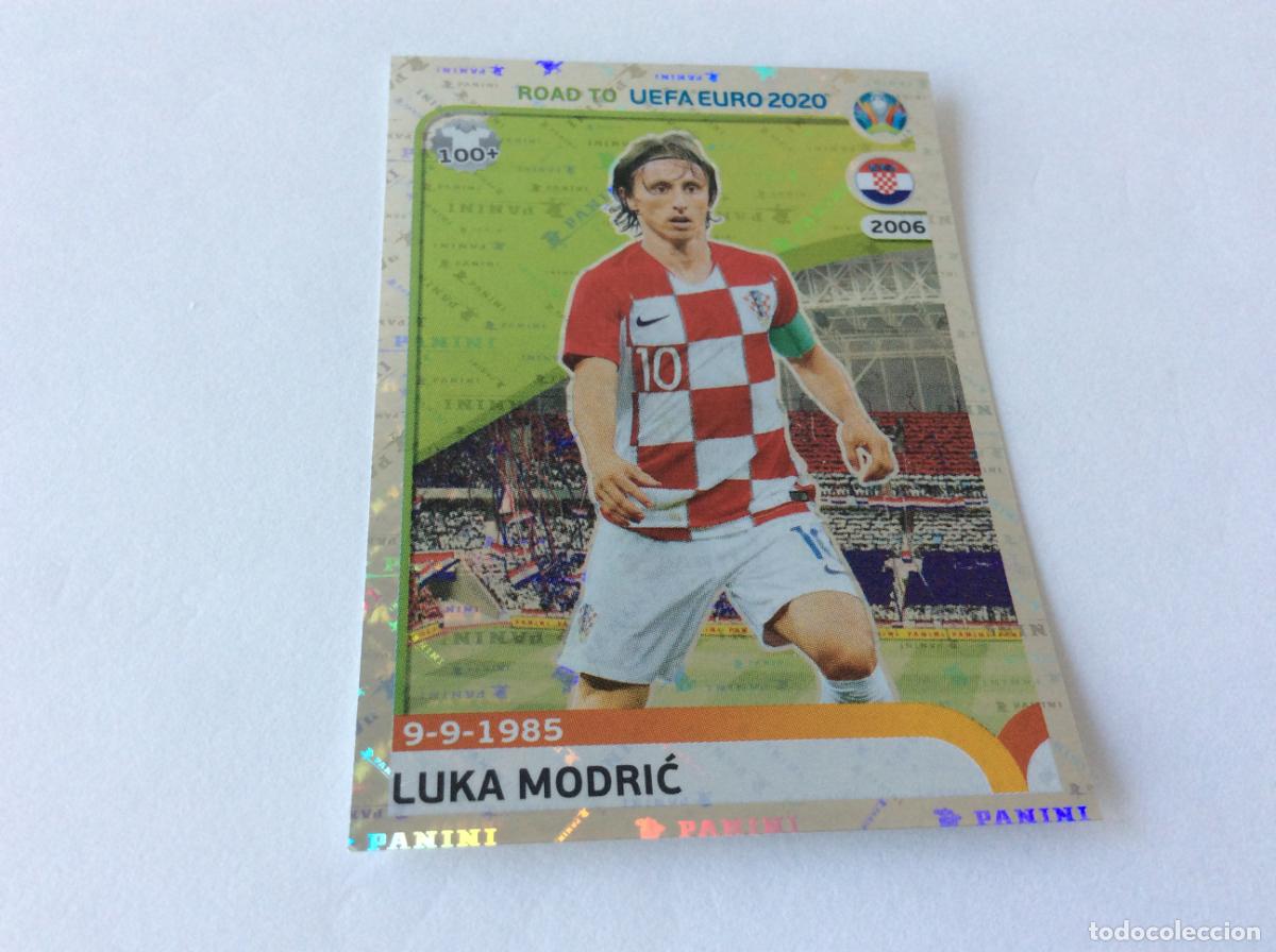 Cartes &agrave; collectionner de Football: 34 Luka Modric Road to UEFA Euro 2020 Panini