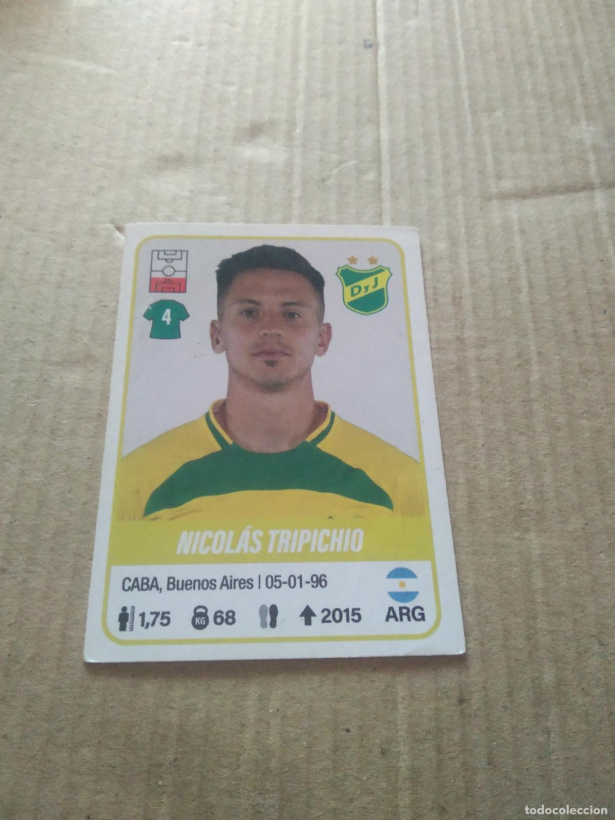 Cartes &agrave; collectionner de Football: 160 NICOLAS TRIPICHIO DEFENSA Y JUSTICIA CROMO FUTBOL ARGENTINO PANINI LIGA ARGENTINA 2023