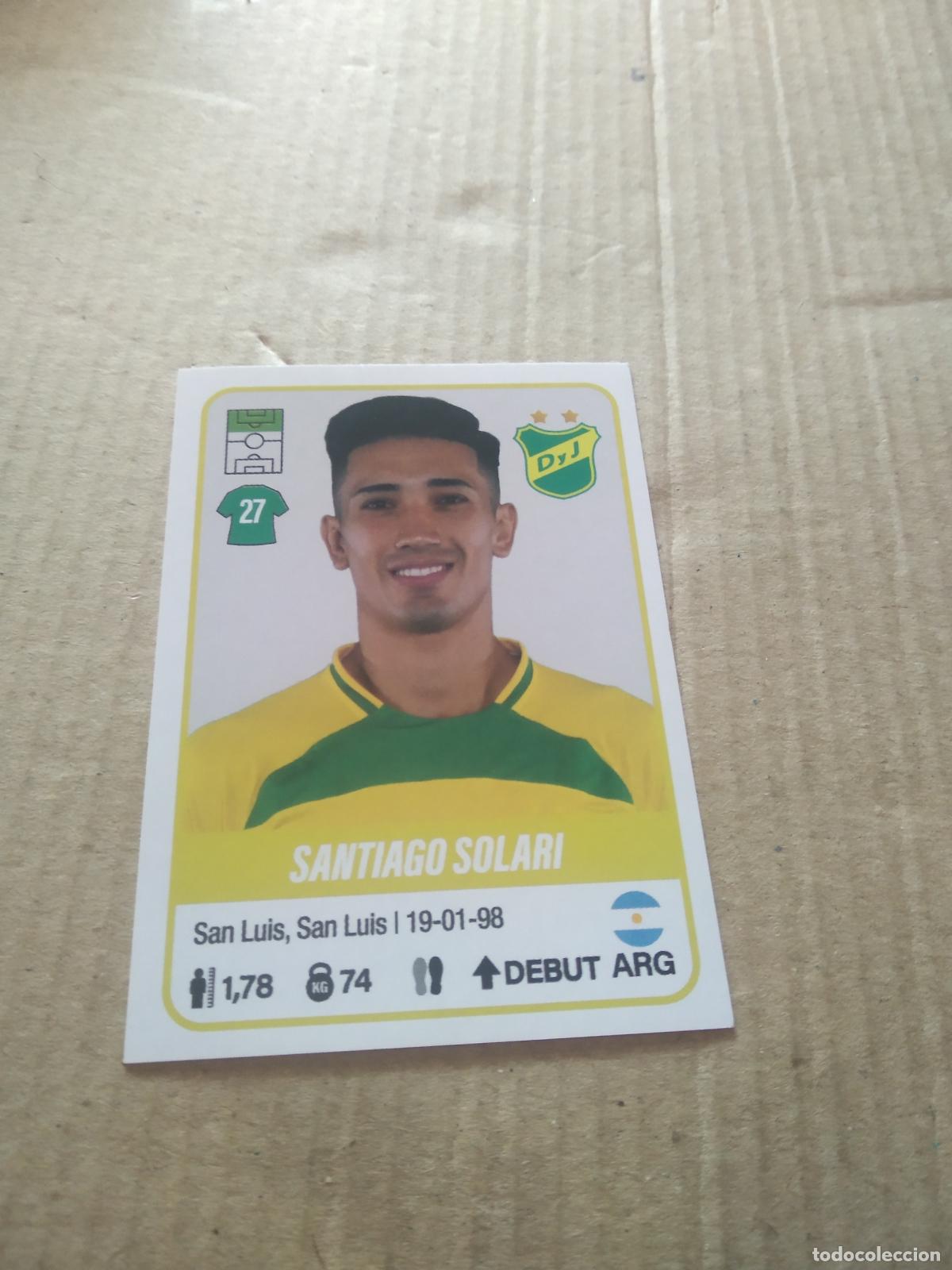 Cromos de f&uacute;tbol: 169 SANTIAGO SOLARI DEFENSA Y JUSTICIA CROMO FUTBOL ARGENTINO PANINI LIGA ARGENTINA 2023
