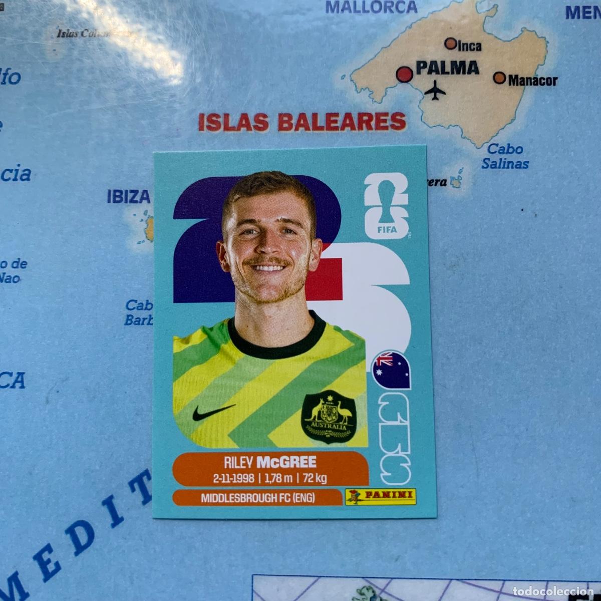 Cromos de F&uacute;tbol: Australia n&uacute;mero 12 cromo panini Mundial Fifa World Cup 2026