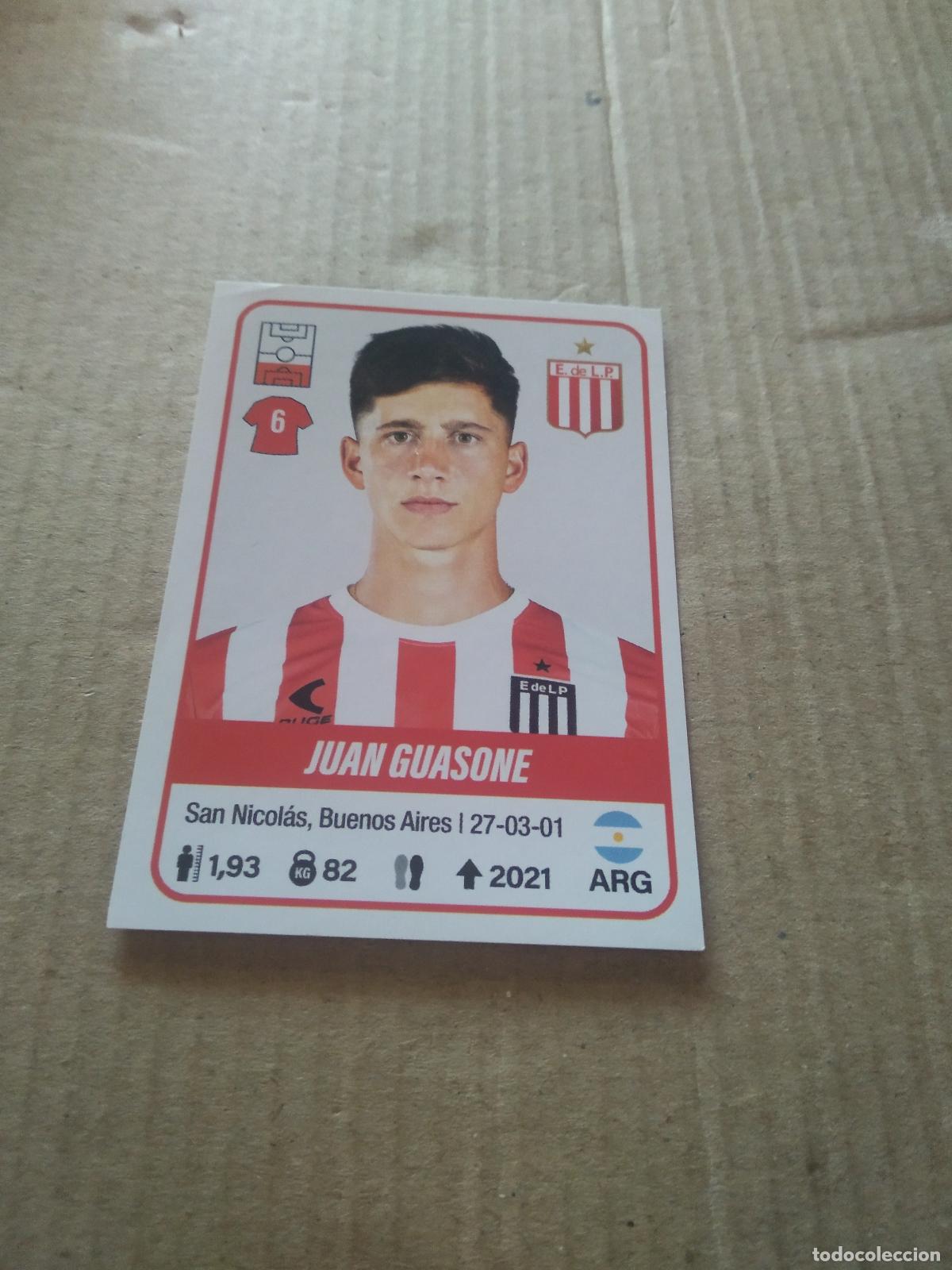Cromos de F&uacute;tbol: 178 JUAN GUASONE ESTUDIANTES CROMO FUTBOL ARGENTINO PANINI LIGA ARGENTINA 2023