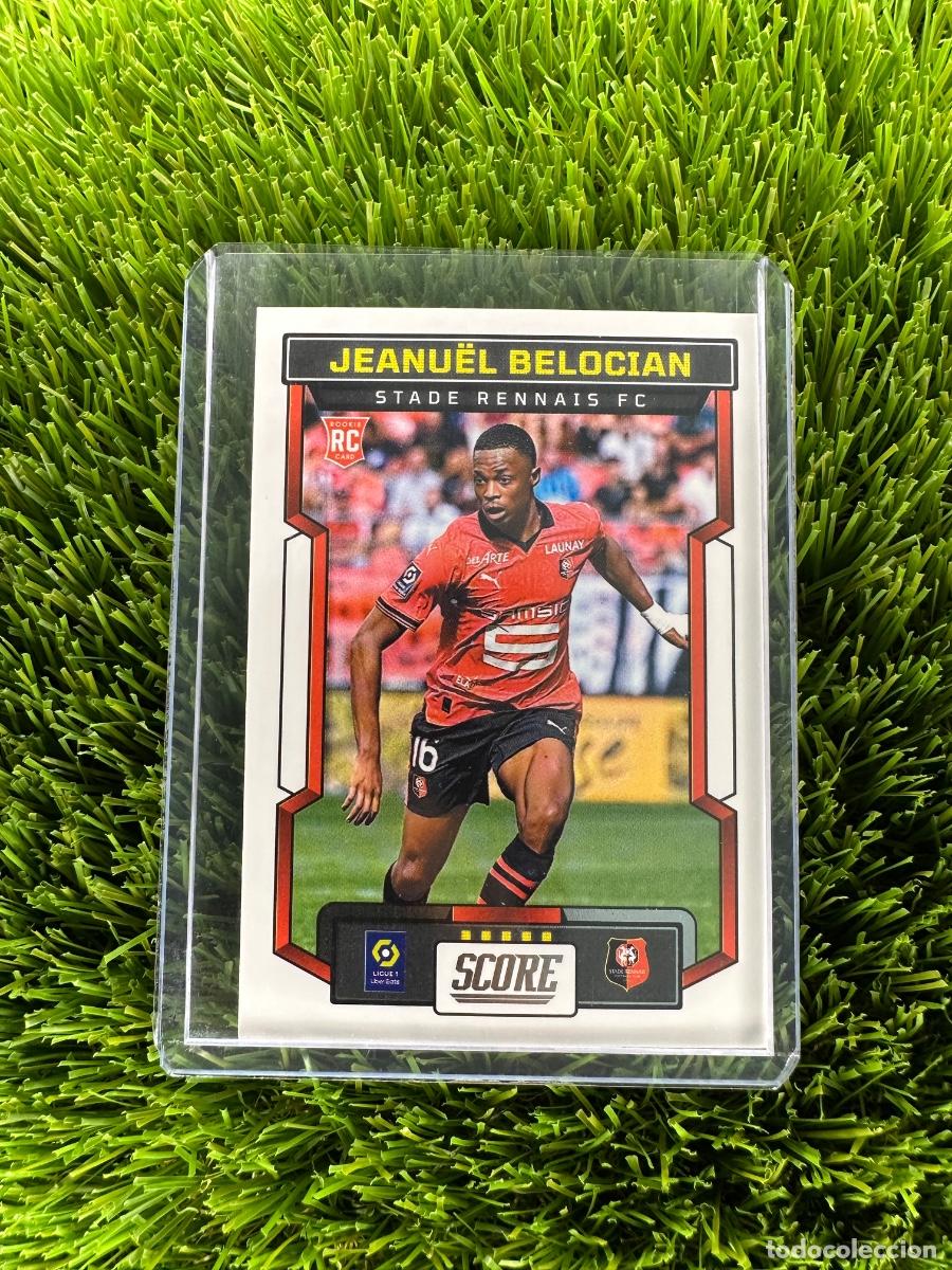 Cromos de F&uacute;tbol: N&ordm; 192 Jeanu&euml;l Belocian Stade Rennais Panini Score Ligue 1 23 24