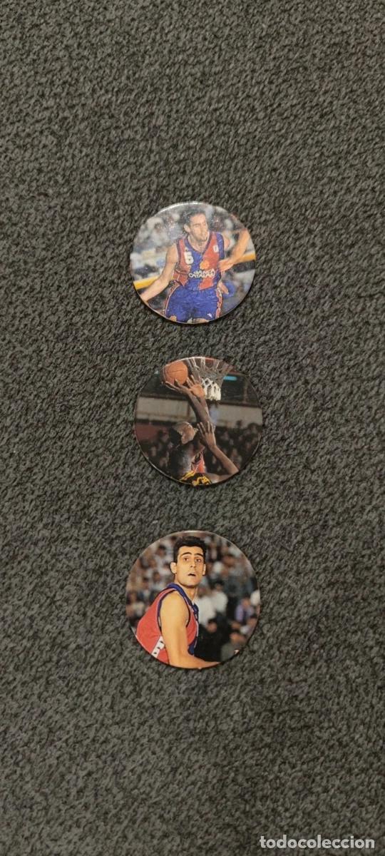 Cromos de F&uacute;tbol: Tazos del FC Barcelona de Baloncesto