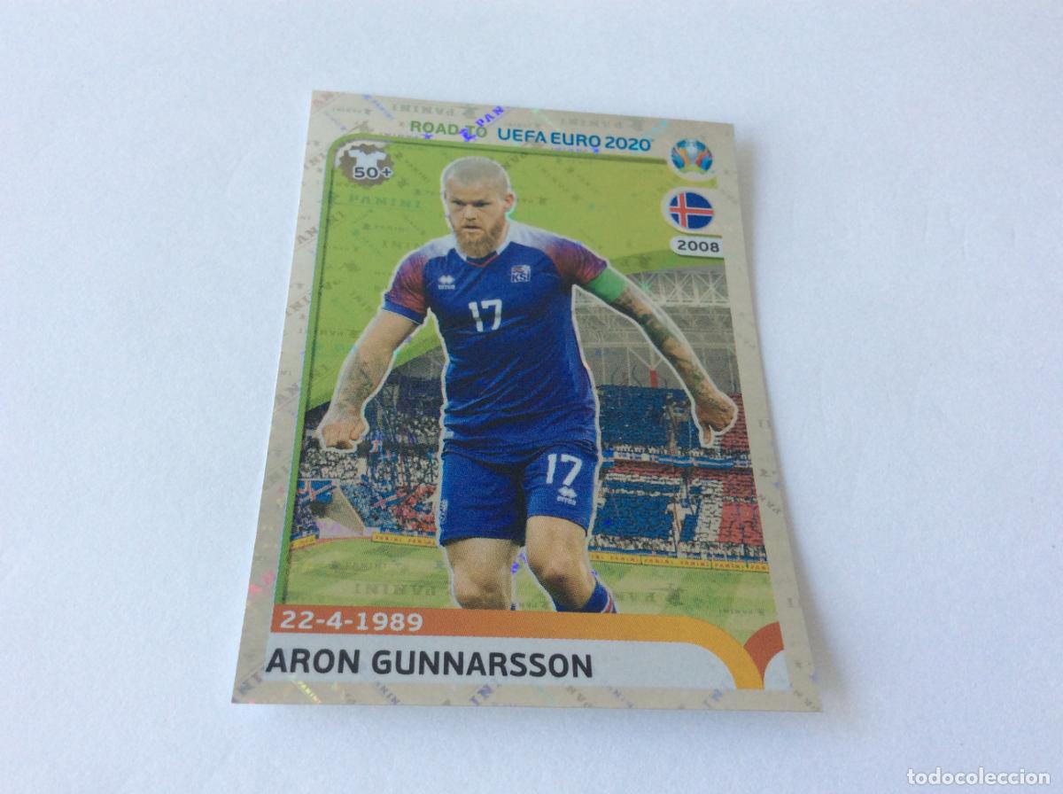 Cromos de F&uacute;tbol: 146 Aron Gunnarsson Road to UEFA Euro 2020 Panini