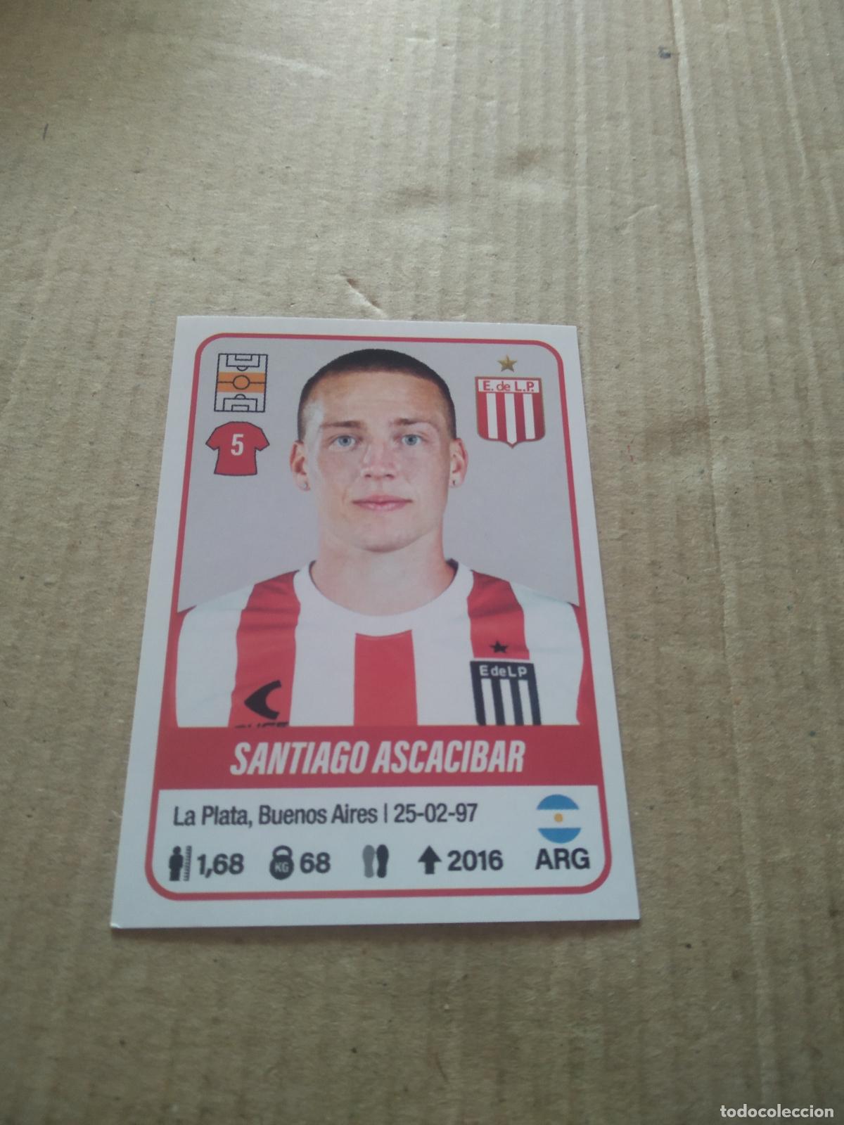 Cromos de F&uacute;tbol: 184 SANTIAGO ASCACIBAR ESTUDIANTES CROMO FUTBOL ARGENTINO PANINI LIGA ARGENTINA 2023