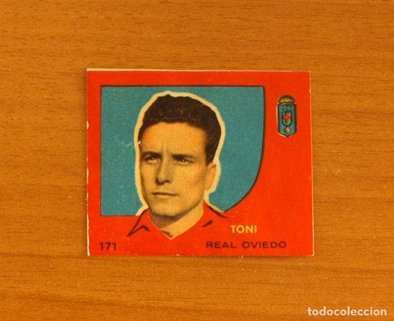 Cromos de F&uacute;tbol: Oviedo - 171 Toni - Editorial Bruguera 1958-1959, 58-59 - Nunca pegado
