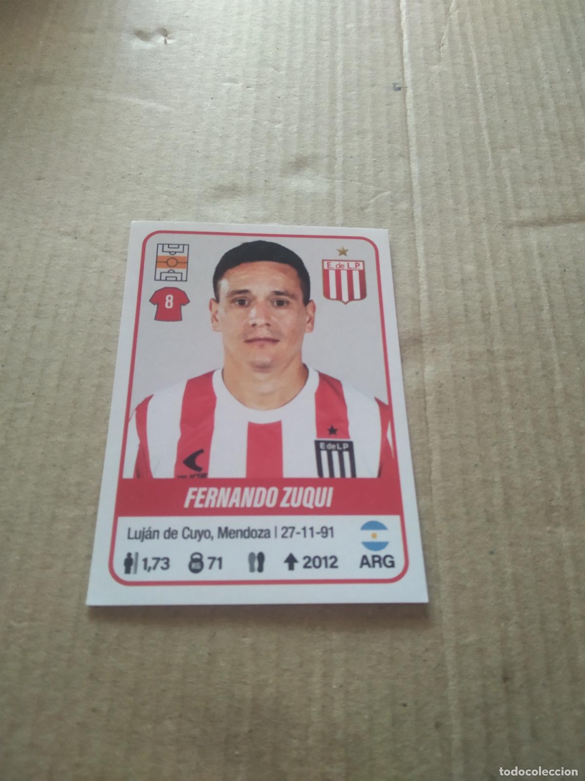 Cromos de F&uacute;tbol: 185 FERNANDO ZUQUI ESTUDIANTES CROMO FUTBOL ARGENTINO PANINI LIGA ARGENTINA 2023