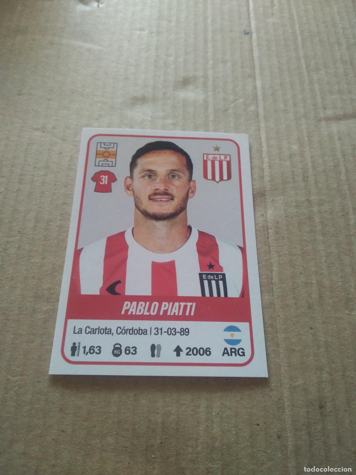 Cromos de F&uacute;tbol: 186 PABLO PIATTI ESTUDIANTES CROMO FUTBOL ARGENTINO PANINI LIGA ARGENTINA 2023