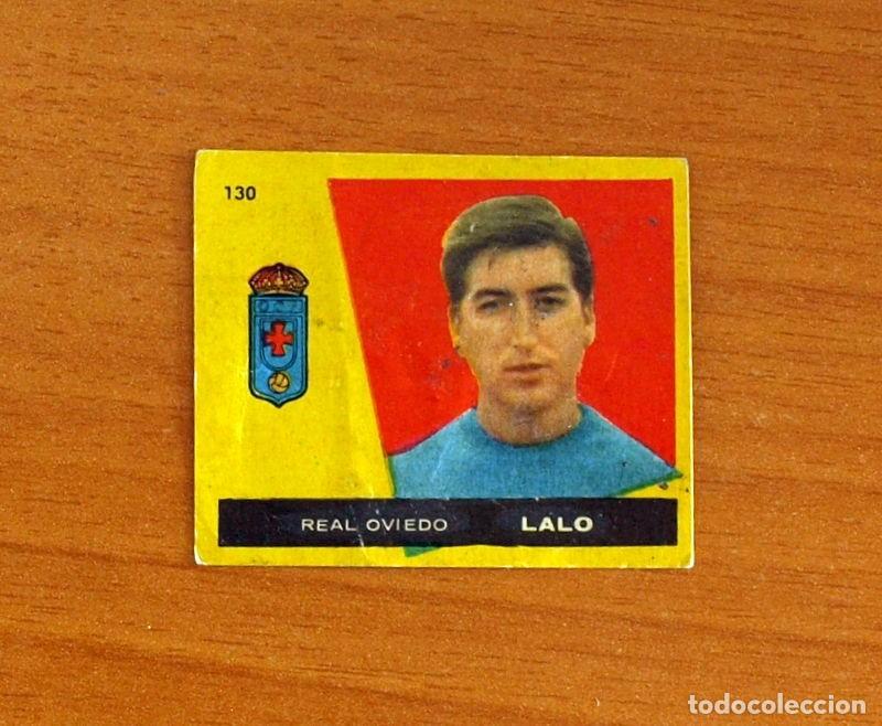 Cromos de F&uacute;tbol: Real Oviedo - 130 Lalo - Editorial Bruguera 1959-1960, 59-60 - Nunca Pegado