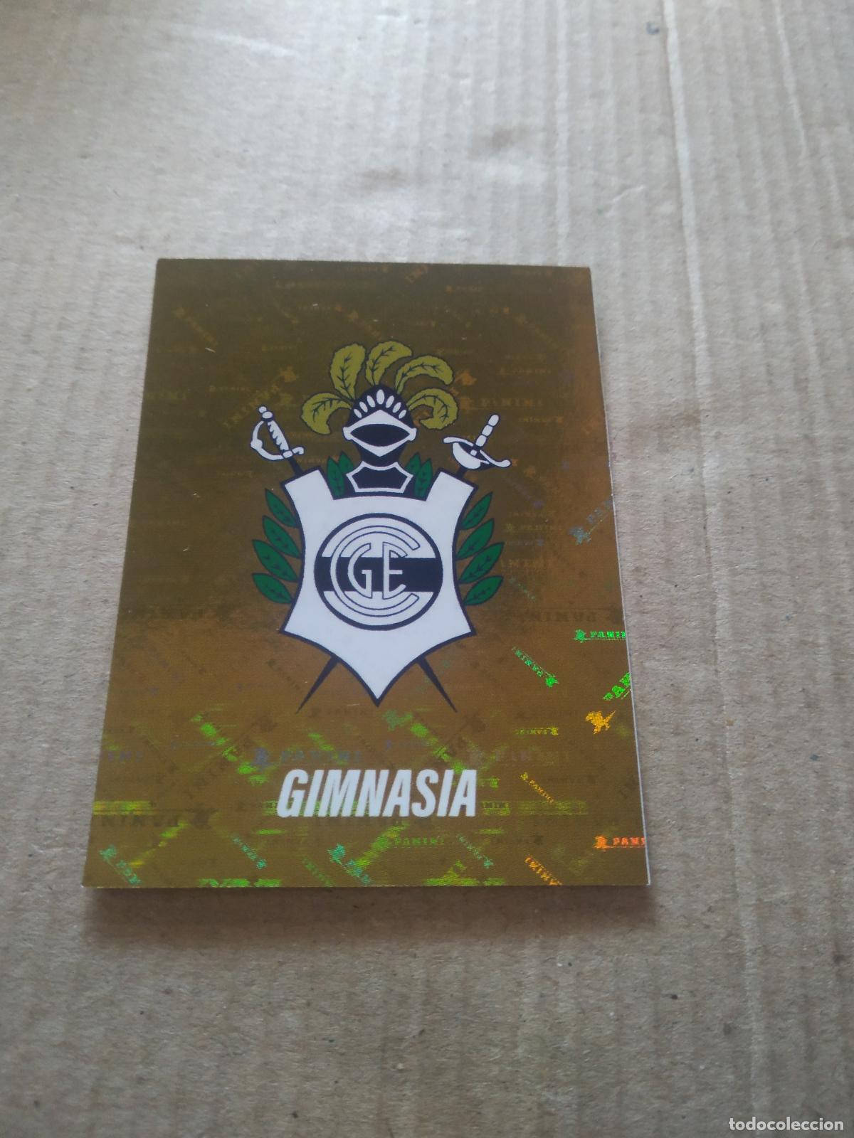 Cromos de F&uacute;tbol: 191 ESCUDO GIMNASIA CROMO FUTBOL ARGENTINO PANINI LIGA ARGENTINA 2023