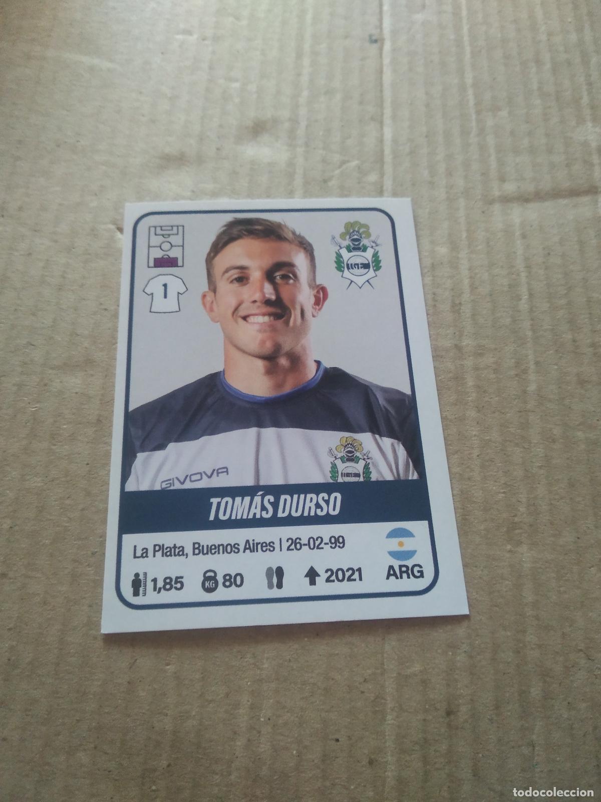 Cromos de F&uacute;tbol: 192 TOMAS DURSO GIMNASIA CROMO FUTBOL ARGENTINO PANINI LIGA ARGENTINA 2023