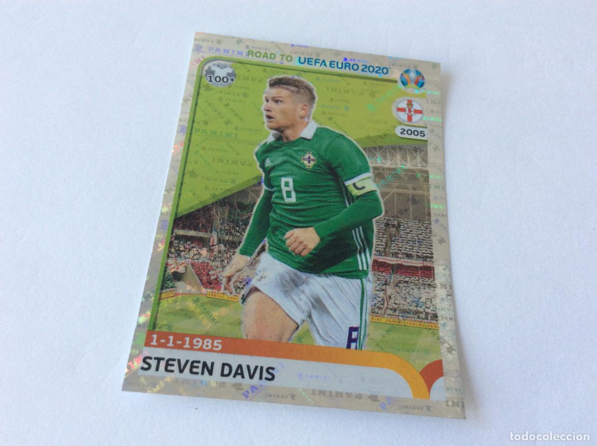 Cromos de F&uacute;tbol: 194 Steven Davis Road to UEFA Euro 2020 Panini