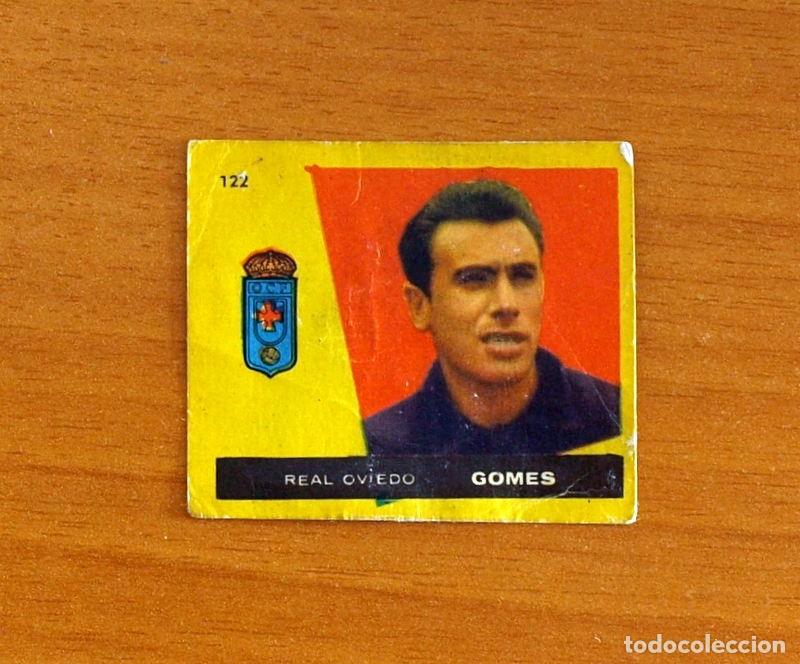 Cromos de F&uacute;tbol: Real Oviedo - 122 Gomes - Editorial Bruguera 1959-1960, 59-60