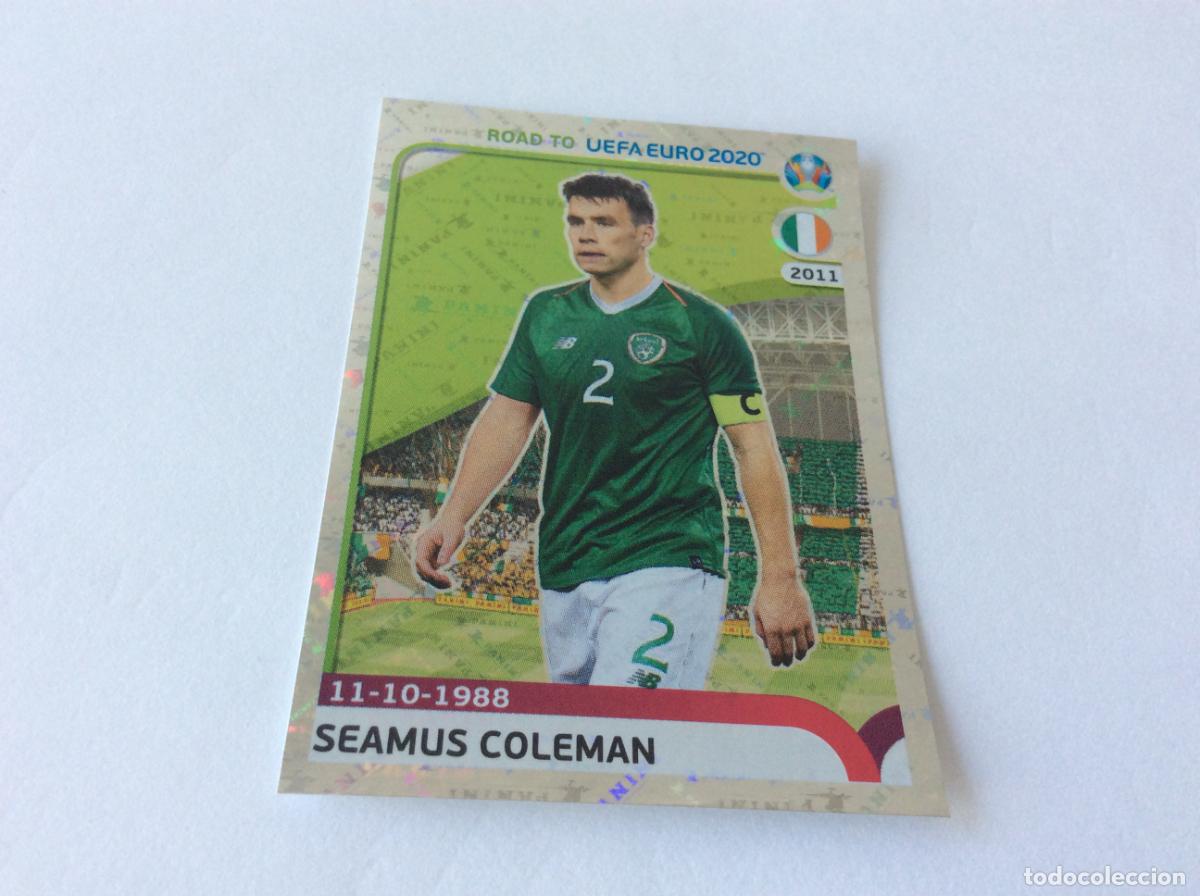 Cromos de F&uacute;tbol: 242 Seamus Coleman Road to UEFA Euro 2020 Panini