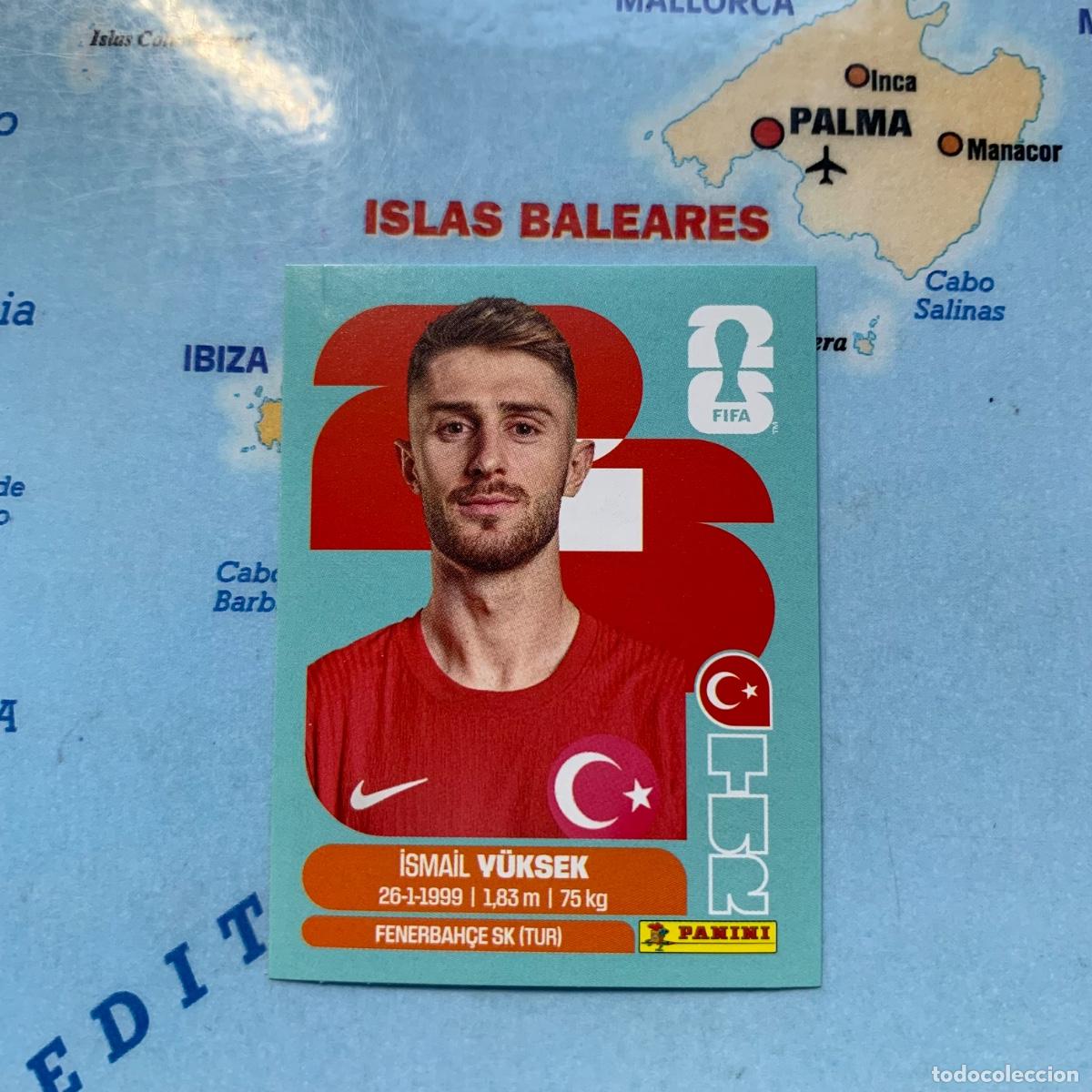 Cromos de F&uacute;tbol: Turquia n&uacute;mero 10 cromo panini Mundial Fifa World Cup 2026