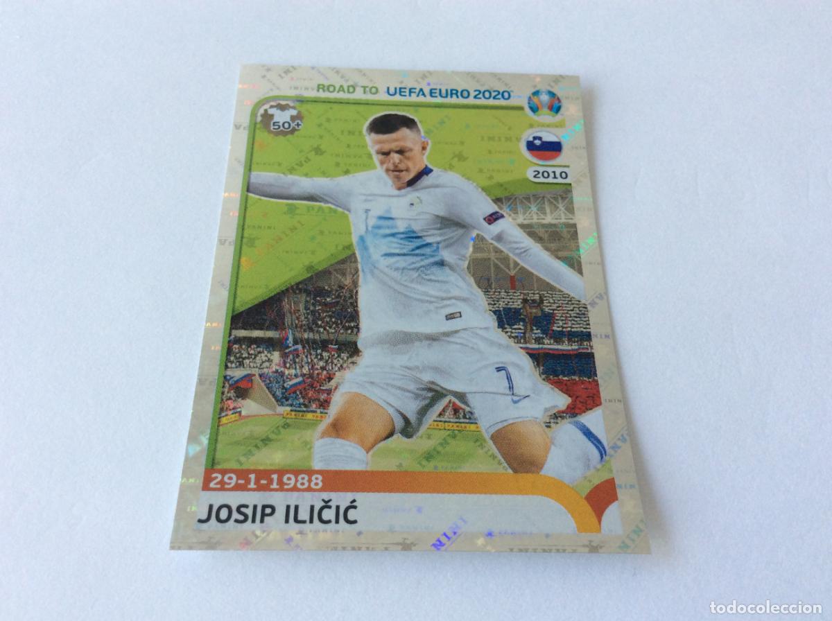 Cromos de F&uacute;tbol: 338 Josip Ilicic Road to UEFA Euro 2020 Panini