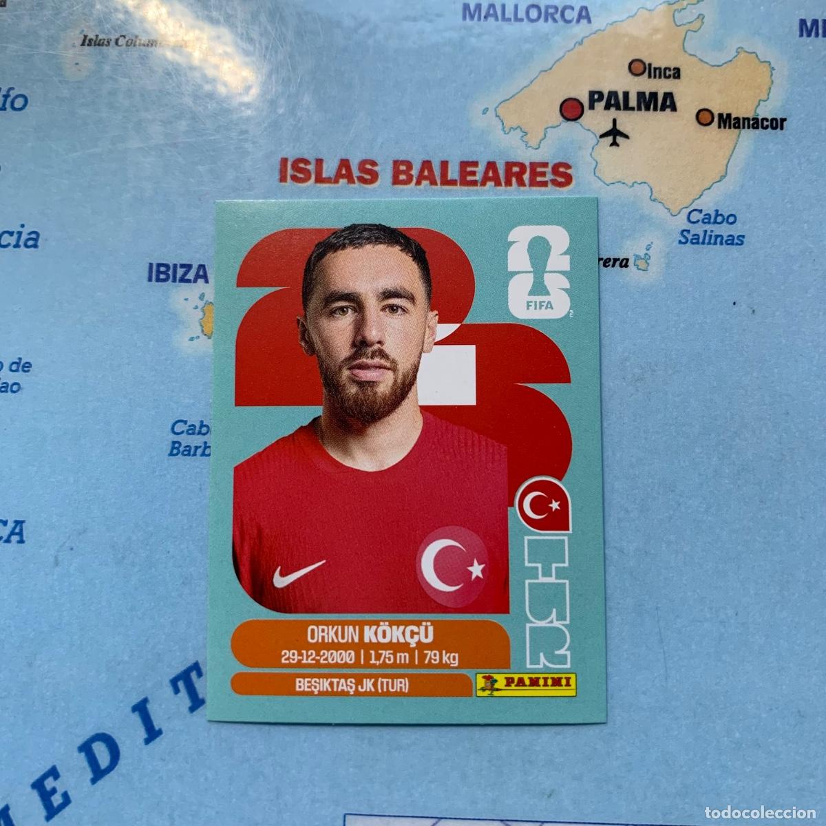 Cromos de F&uacute;tbol: Turquia n&uacute;mero 12 cromo panini Mundial Fifa World Cup 2026
