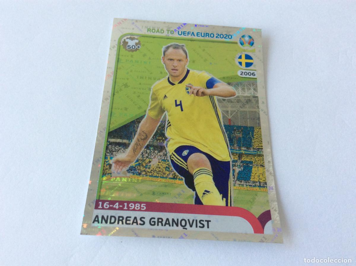 Cromos de F&uacute;tbol: 370 Andreas Granqvist Road to UEFA Euro 2020 Panini