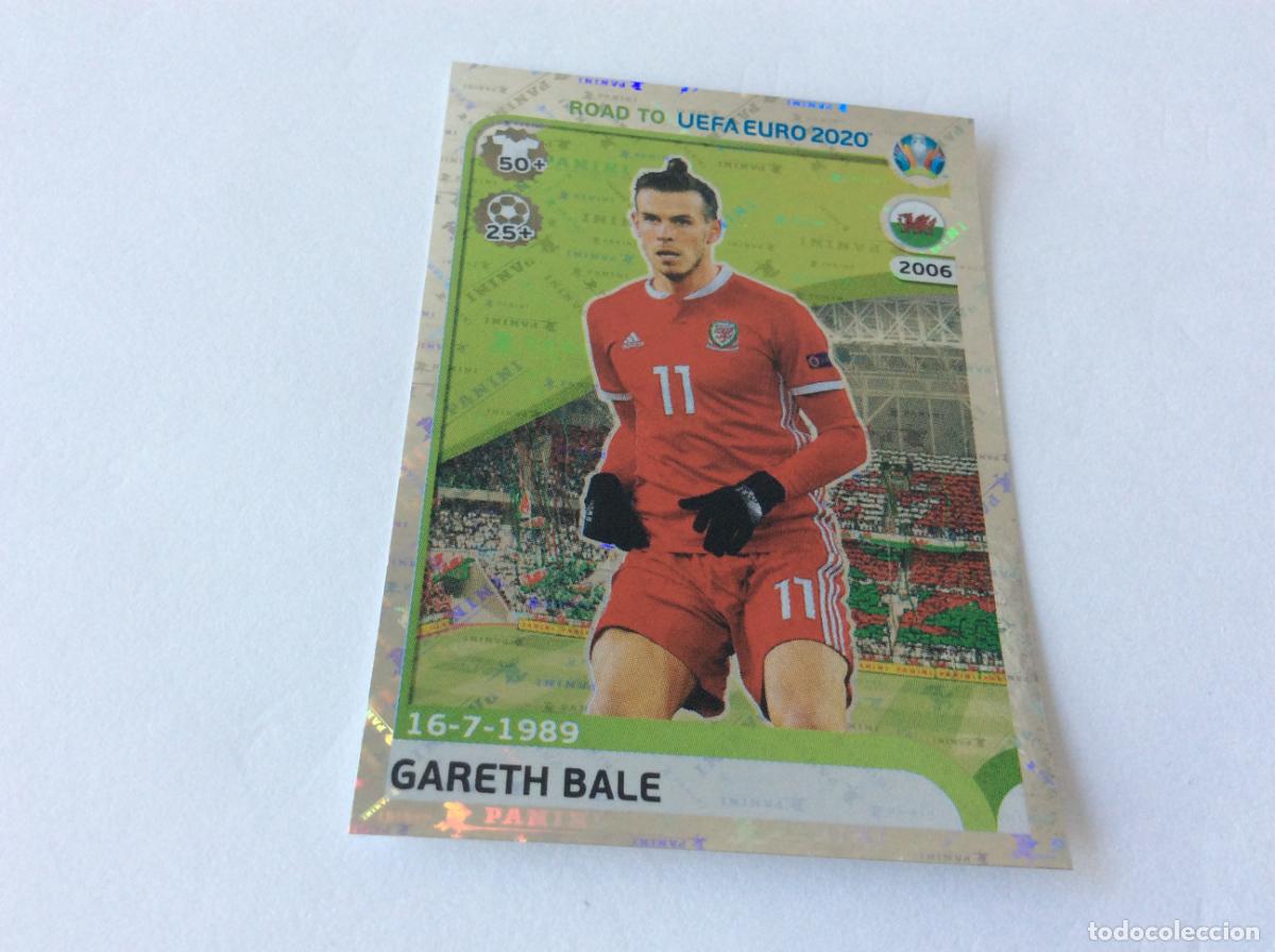 Cromos de F&uacute;tbol: 434 Gareth Bale Road to UEFA Euro 2020 Panini