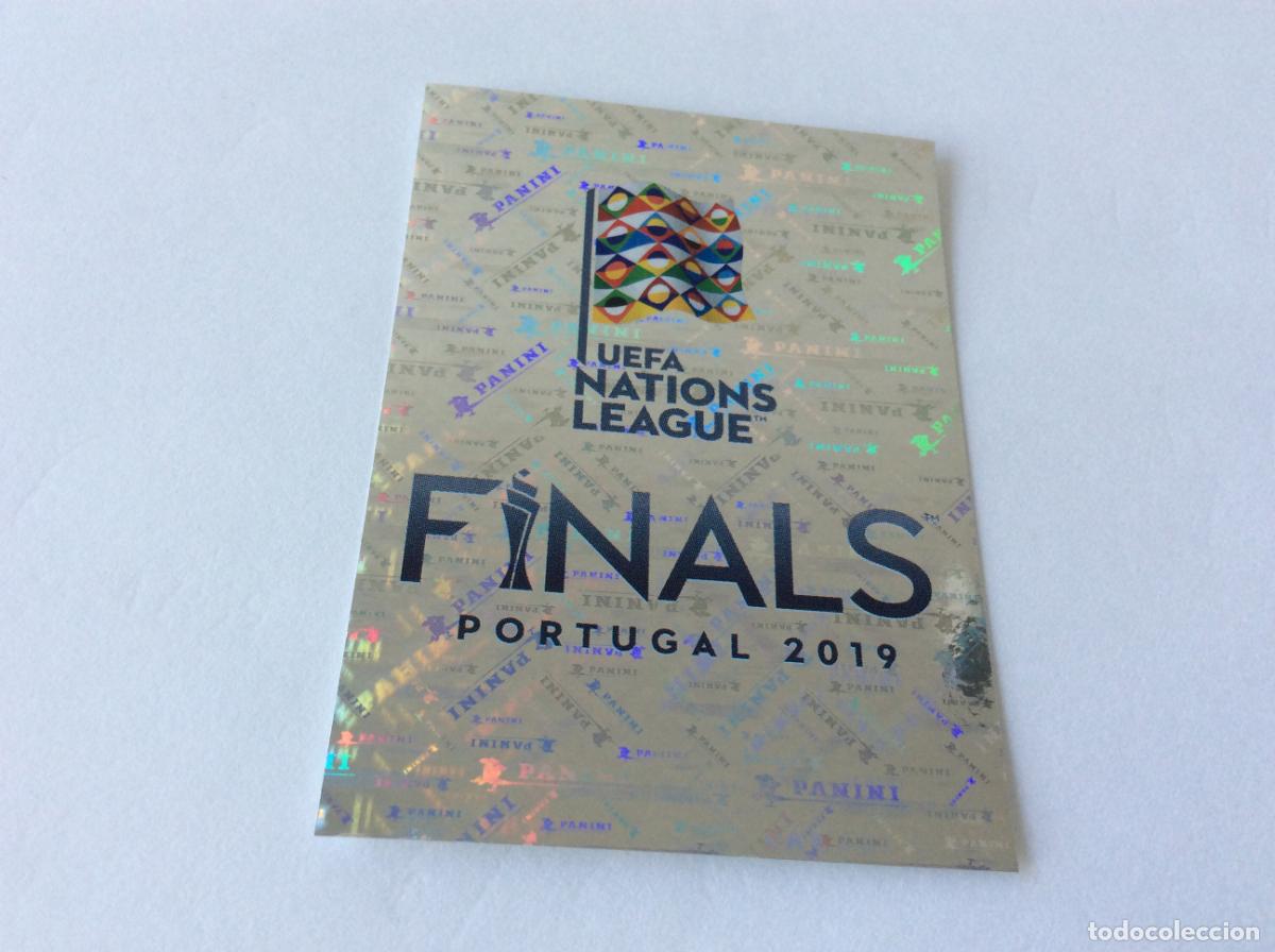 Figurine di Calcio: 450 UEFA Nations League Finals Logo Road to UEFA Euro 2020 Panini