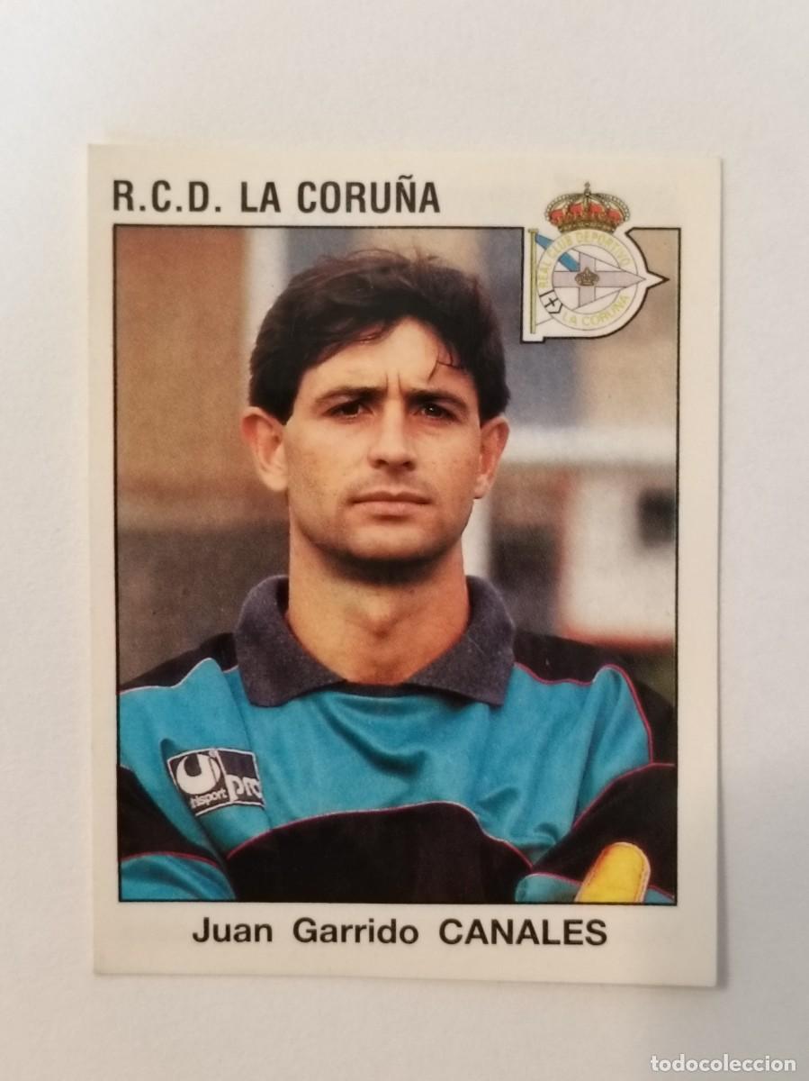 Figurine di Calcio: #107 CANALES (DEPORTIVO CORU&Ntilde;A) LIGA 93/94 PANINI