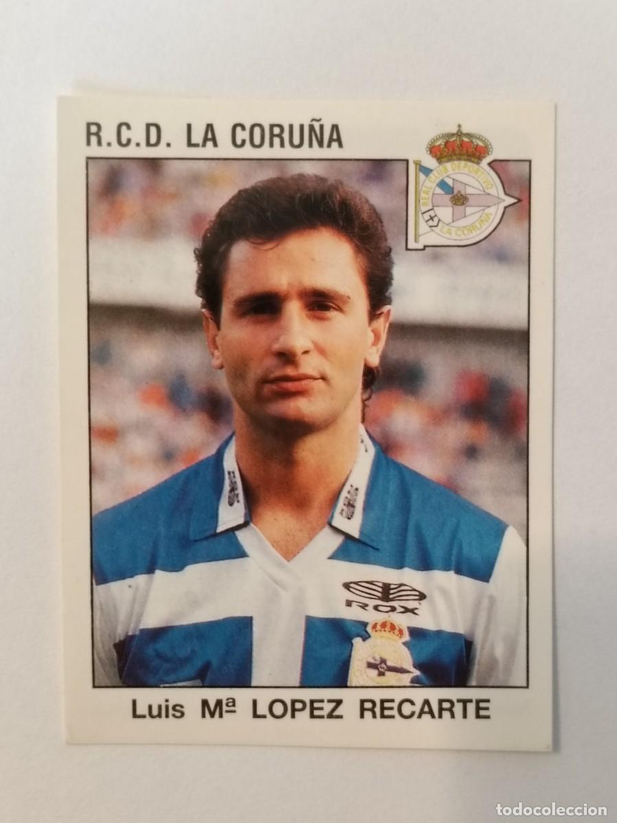 Figurine di Calcio: #108 LOPEZ RECARTE (DEPORTIVO CORU&Ntilde;A) LIGA 93/94 PANINI