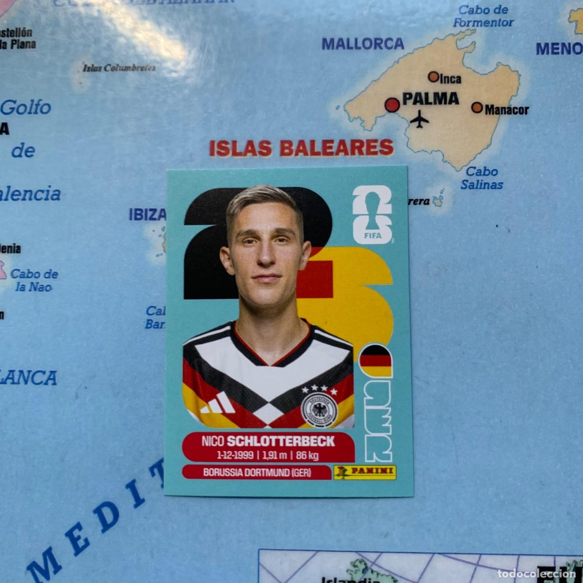 Cromos de Futebol: Alemania n&uacute;mero 5 cromo panini Mundial Fifa World Cup 2026