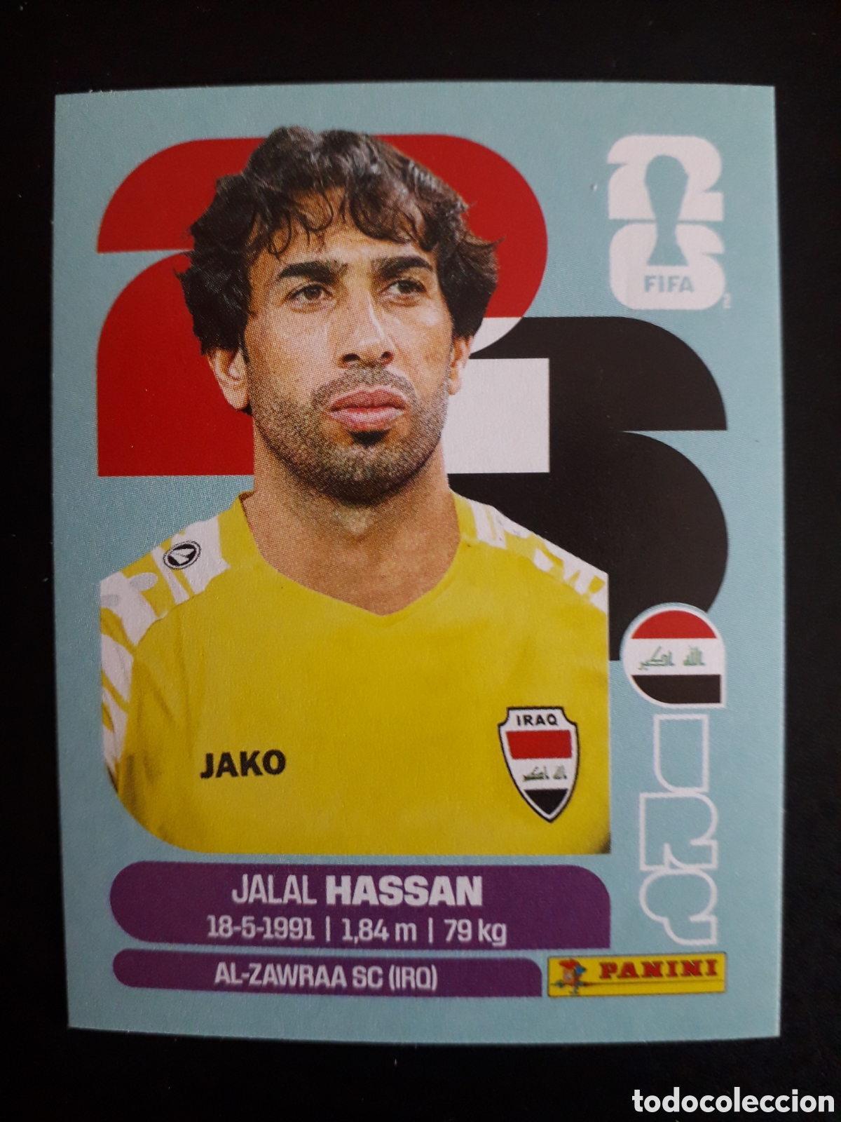 Cromos de Futebol: HASSAN IRAQ IRQ 2 MUNDIAL F&Uacute;TBOL 2026 FIFA WORLD CUP PANINI SIN PEGAR PEDIDO M&Iacute;NIMO 3&euro;