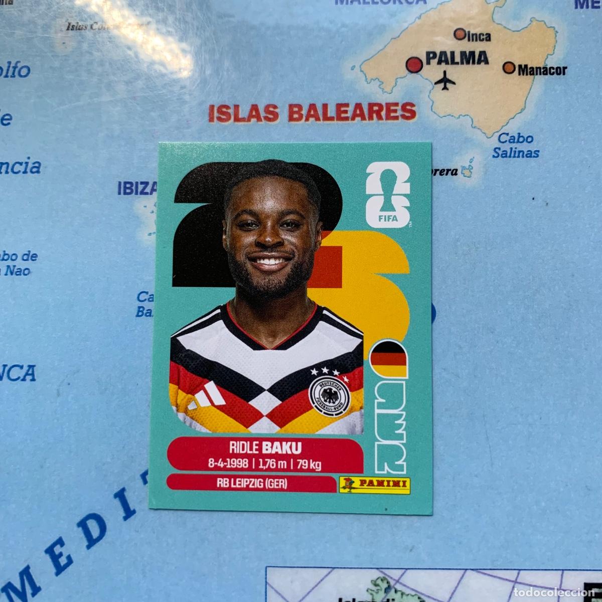 Cromos de Futebol: Alemania n&uacute;mero 8 cromo panini Mundial Fifa World Cup 2026
