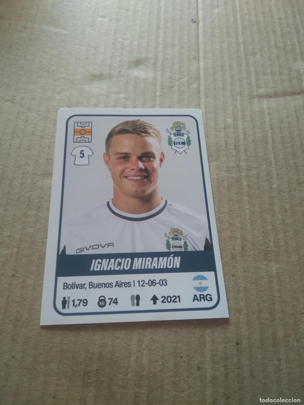 Cromos de F&uacute;tbol: 199 IGNACIO MIRAMON GIMNASIA CROMO FUTBOL ARGENTINO PANINI LIGA ARGENTINA 2023