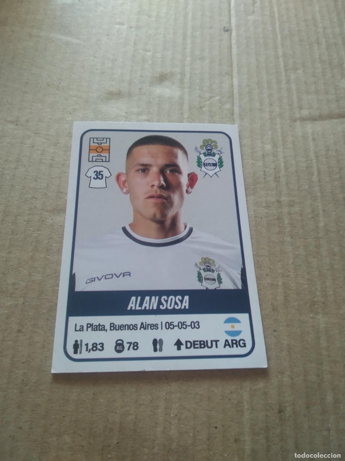 Cromos de F&uacute;tbol: 201 ALAN SOSA GIMNASIA CROMO FUTBOL ARGENTINO PANINI LIGA ARGENTINA 2023