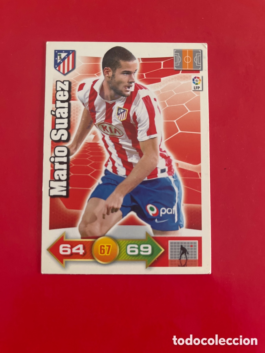Cartes &agrave; collectionner de Football: MARIO SUAREZ N&ordm;46 ATLETICO DE MADRID ADRENALYN 2010 2011 PANINI XL 10 11 CROMO FUTBOL