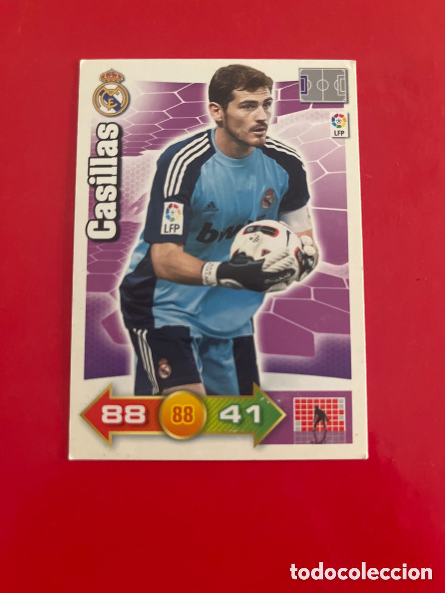 Cromos de F&uacute;tbol: CASILLAS N&ordm;163 REAL MADRID ADRENALYN 2010 2011 PANINI XL 10 11 CROMO FUTBOL