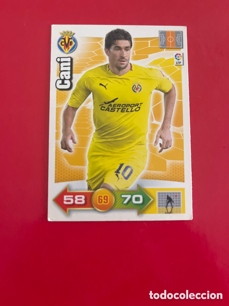 Figurine di Calcio: CANI N&ordm;336 VILLARREAL ADRENALYN 2010 2011 PANINI XL 10 11 CROMO FUTBOL