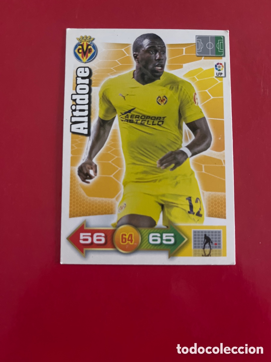 Figurine di Calcio: ALTIDORE N&ordm;340 VILLARREAL ADRENALYN 2010 2011 PANINI XL 10 11 CROMO FUTBOL