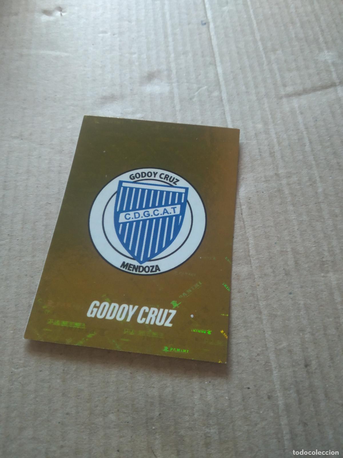 Cromos de F&uacute;tbol: 208 ESCUDO GODOY CRUZ CROMO FUTBOL ARGENTINO PANINI LIGA ARGENTINA 2023