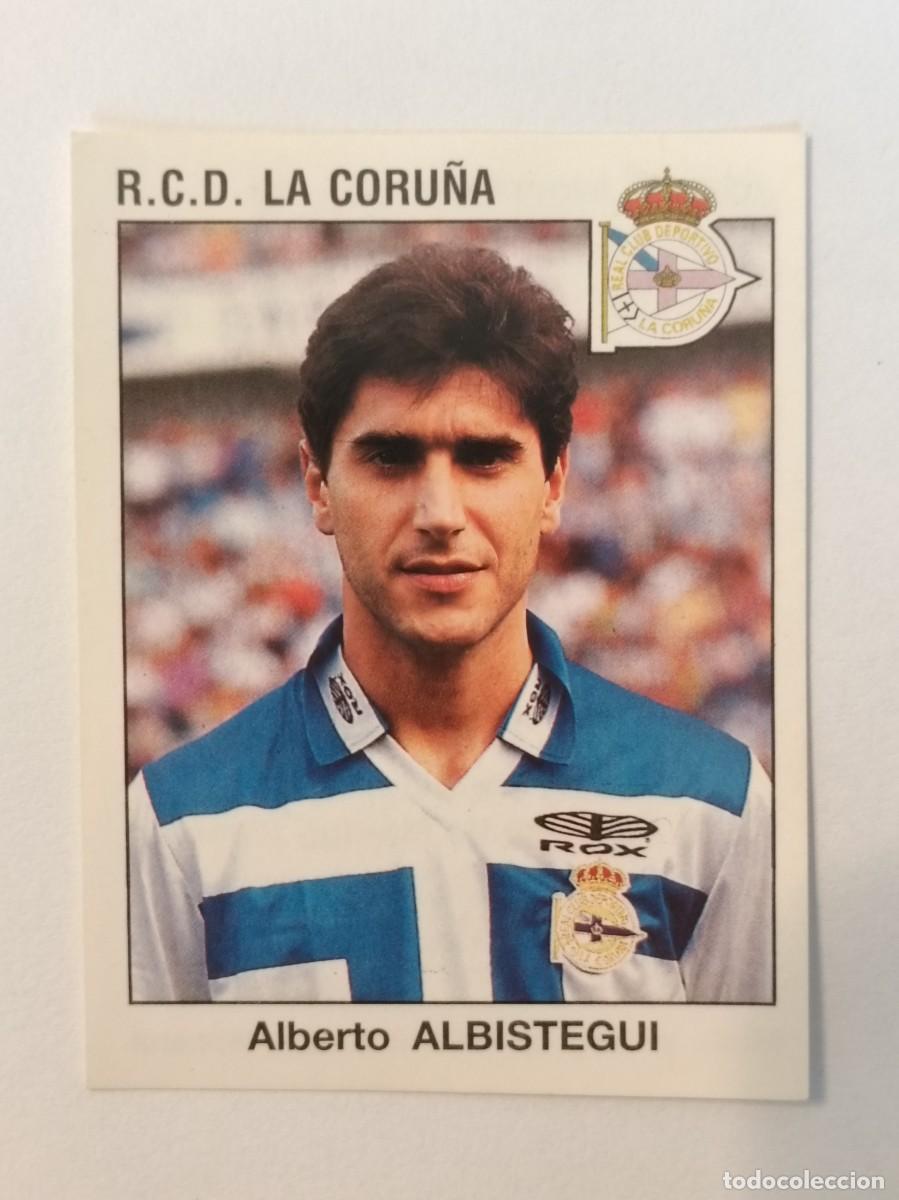 Cromos de F&uacute;tbol: #112 ALBISTEGUI (DEPORTIVO CORU&Ntilde;A) LIGA 93/94 PANINI