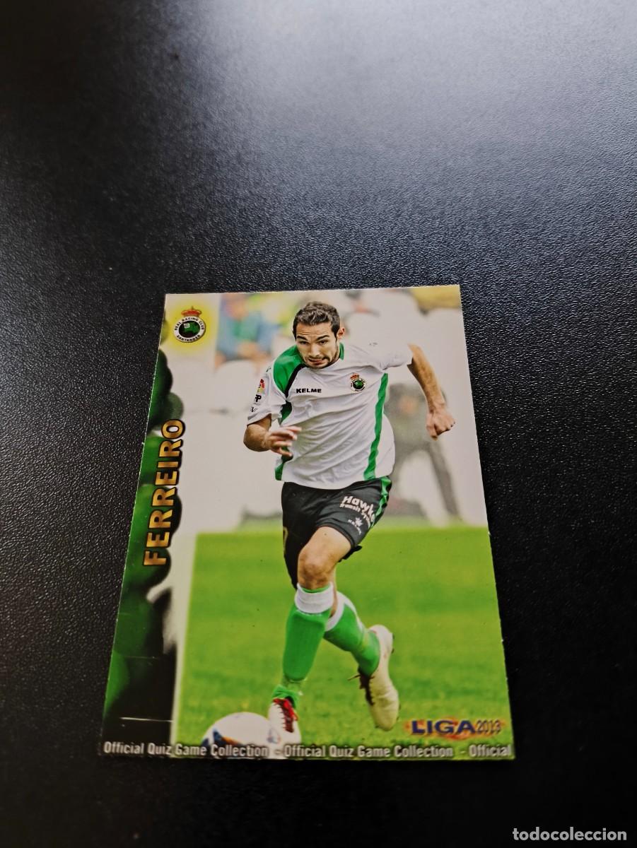 Cromos de F&uacute;tbol: 761 FERREIRO RACING DE SANTANDER MUNDICROMO LIGA 2012 2013 12 13 PLATINUM NO PANINI ESTE