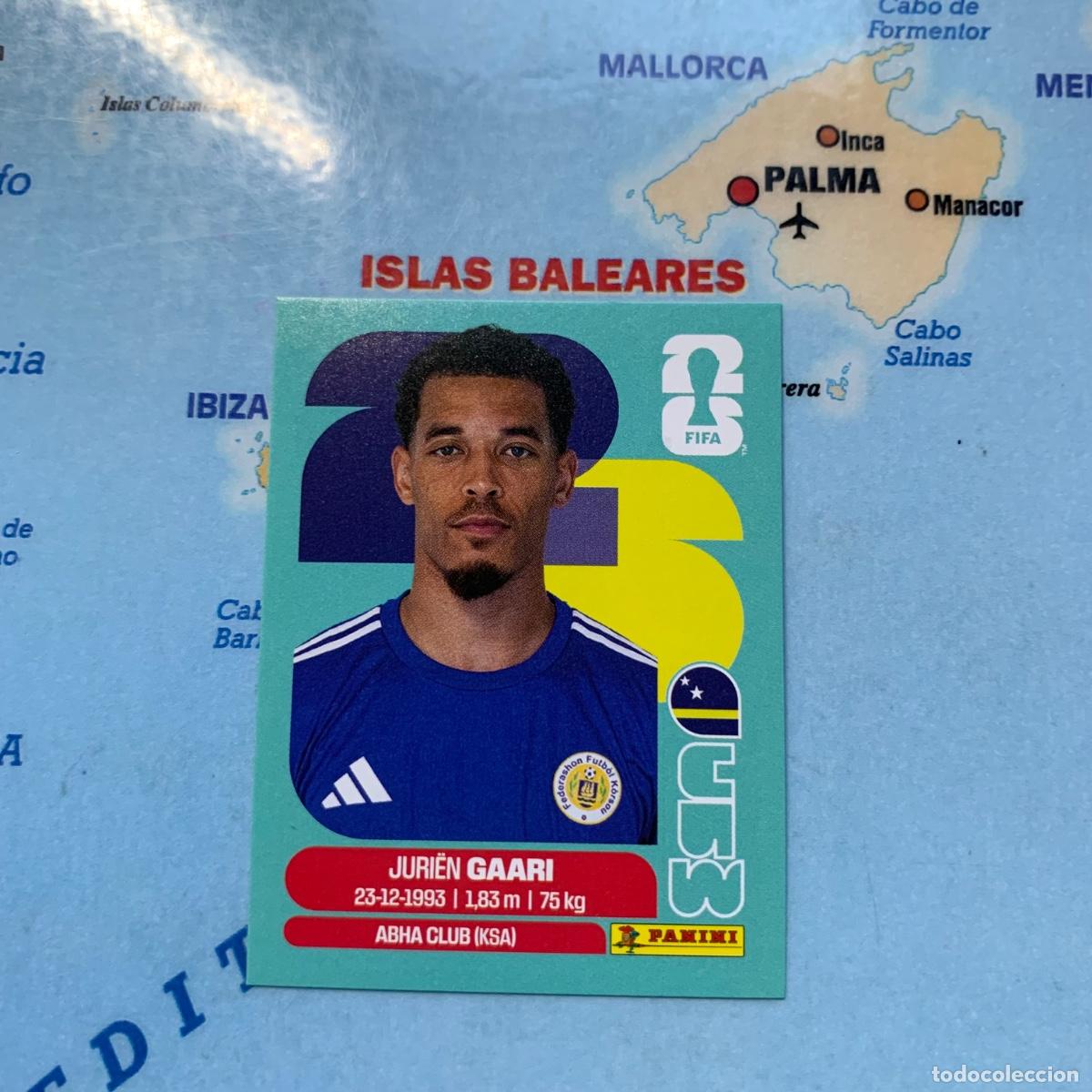 Cartes &agrave; collectionner de Football: Curazao n&uacute;mero 5 cromo panini Mundial Fifa World Cup 2026