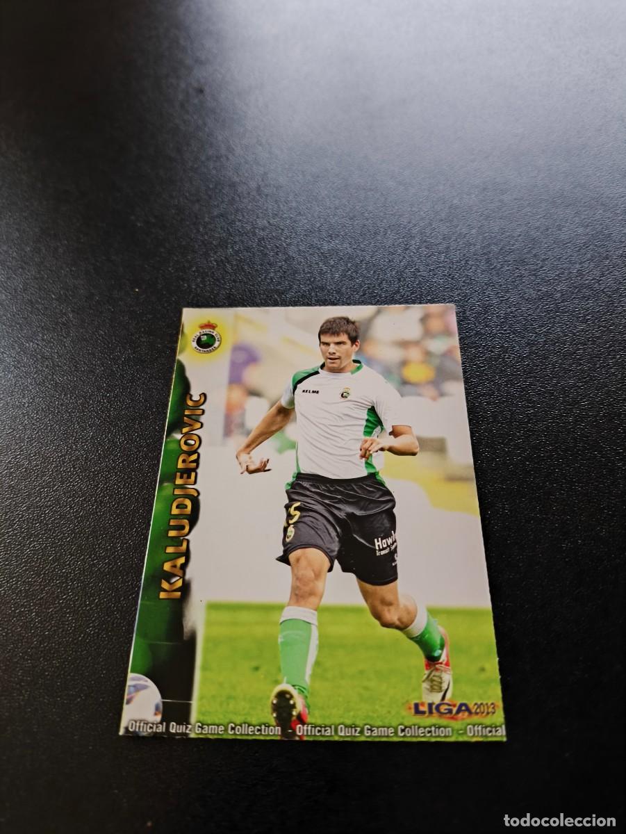Cartes &agrave; collectionner de Football: 762 Kaludjerovic RACING DE SANTANDER MUNDICROMO LIGA 2012 2013 12 13 PLATINUM NO PANINI ESTE